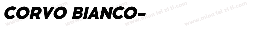 Corvo Bianco字体转换